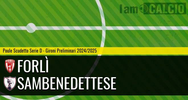 Forlì - Sambenedettese