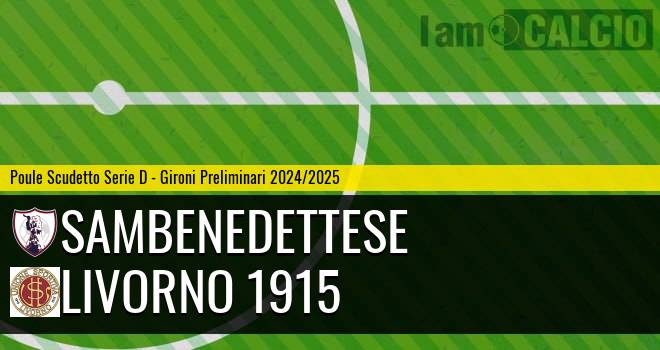 Sambenedettese - Livorno 1915