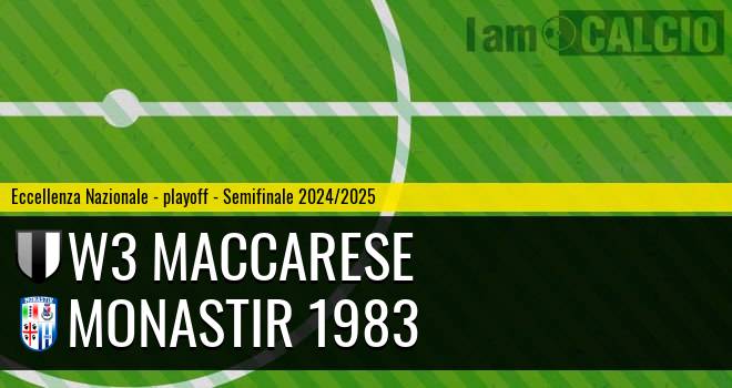 W3 Maccarese - Monastir 1983