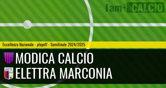 Modica Calcio - Elettra Marconia