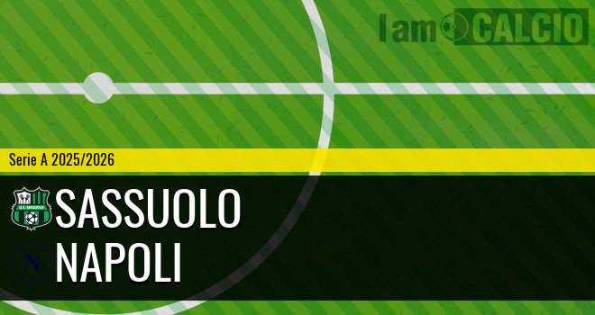 Sassuolo - Napoli