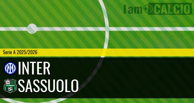 Inter - Sassuolo