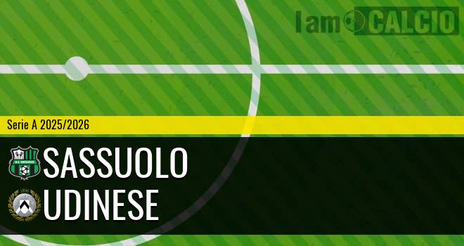 Sassuolo - Udinese