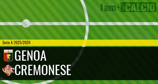 Genoa - Cremonese