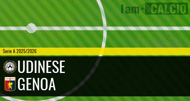 Udinese - Genoa