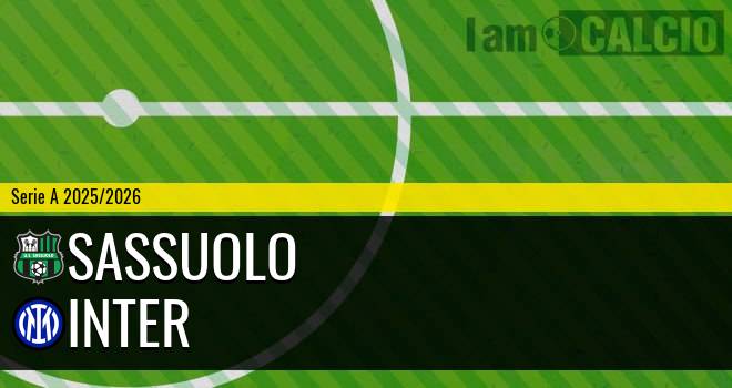 Sassuolo - Inter