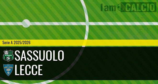 Sassuolo - Lecce