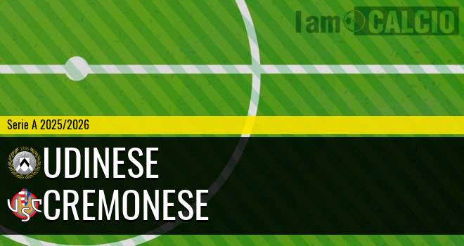Udinese - Cremonese