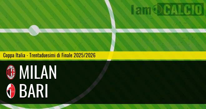 Milan - Bari Milan - Bari