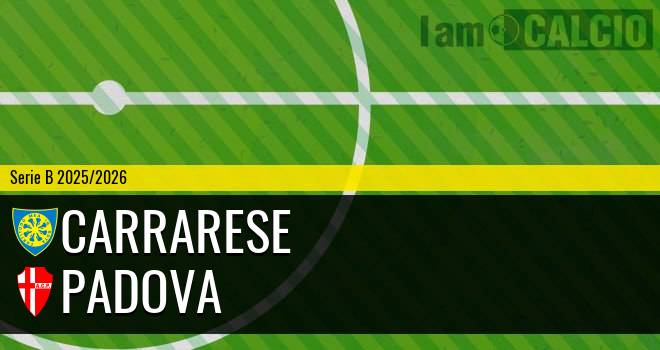 Carrarese - Padova Carrarese - Padova