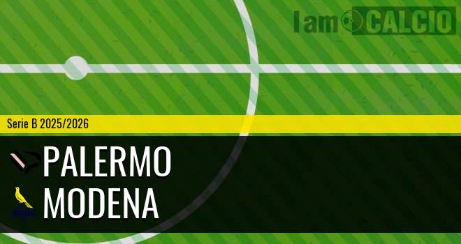 Palermo - Modena Palermo - Modena