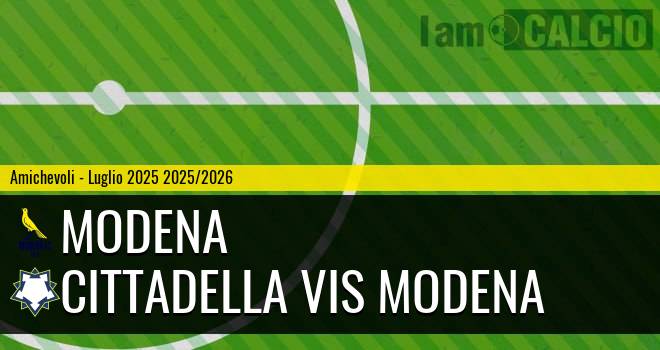 Modena - Cittadella Vis Modena