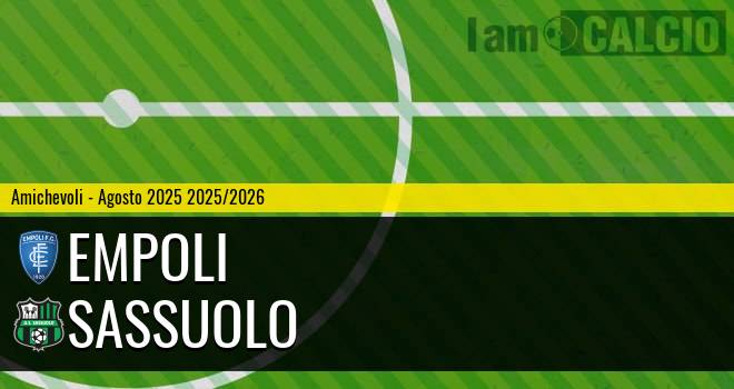 Empoli - Sassuolo