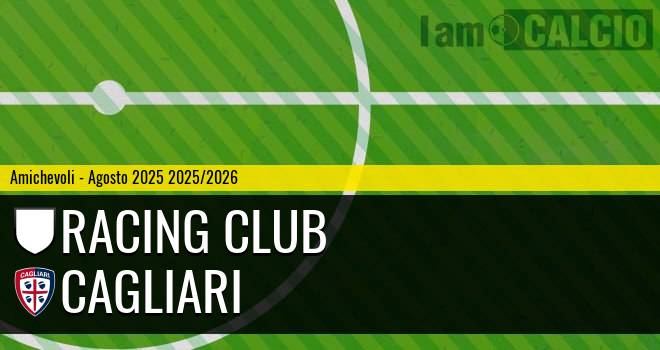 Racing Club - Cagliari