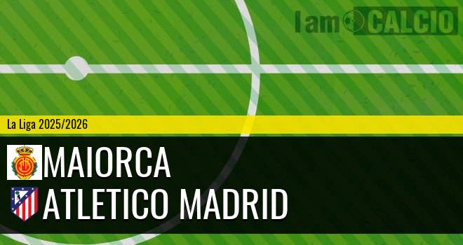 Maiorca - Atletico Madrid Maiorca - Atletico Madrid