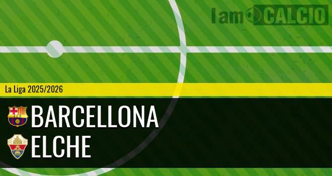 Barcellona - Elche