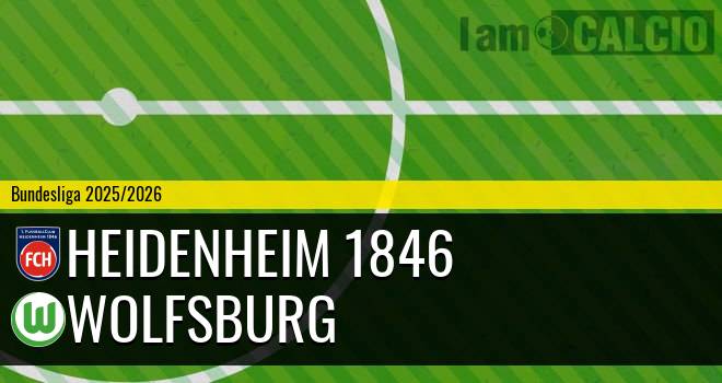 Heidenheim 1846 - Wolfsburg Heidenheim 1846 - Wolfsburg