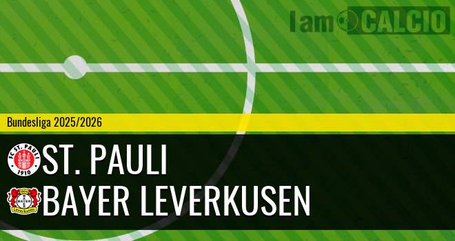 St. Pauli - Bayer Leverkusen St. Pauli - Bayer Leverkusen