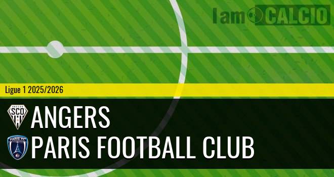 Angers - Paris Football Club Angers - Paris Football Club
