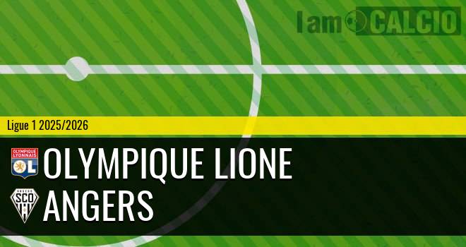 Olympique Lione - Angers Olympique Lione - Angers