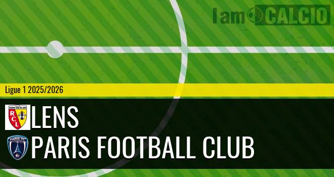 Lens - Paris Football Club Lens - Paris Football Club