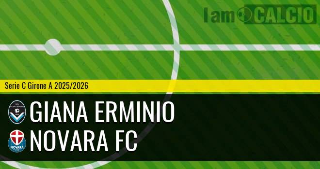 Giana Erminio - Novara FC Giana Erminio - Novara FC
