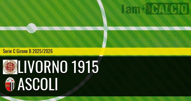 Livorno 1915 - Ascoli