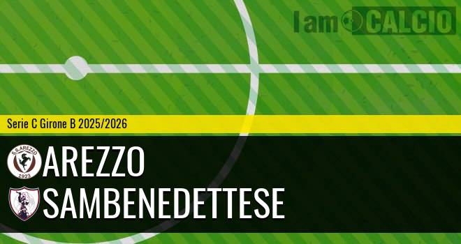 Arezzo - Sambenedettese