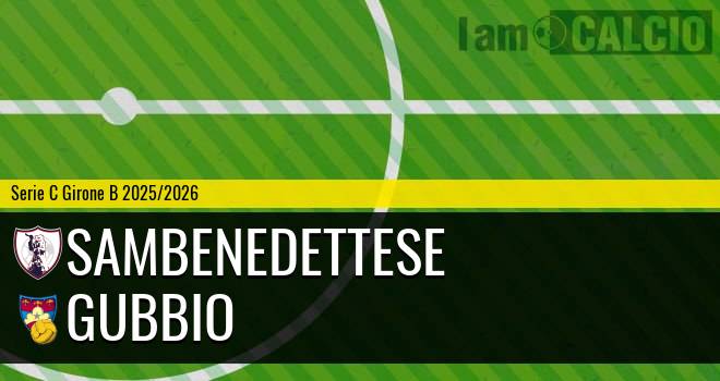 Sambenedettese - Gubbio