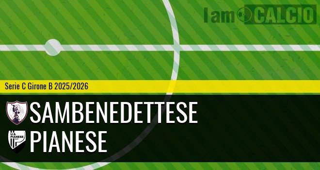 Sambenedettese - Pianese