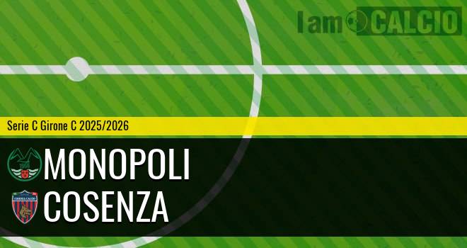 Monopoli - Cosenza