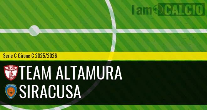 Team Altamura - Siracusa
