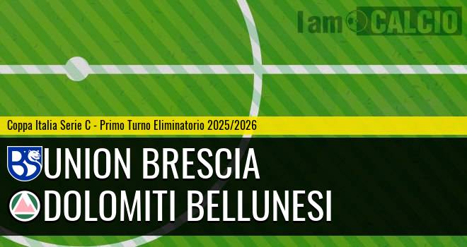 Union Brescia - Dolomiti Bellunesi