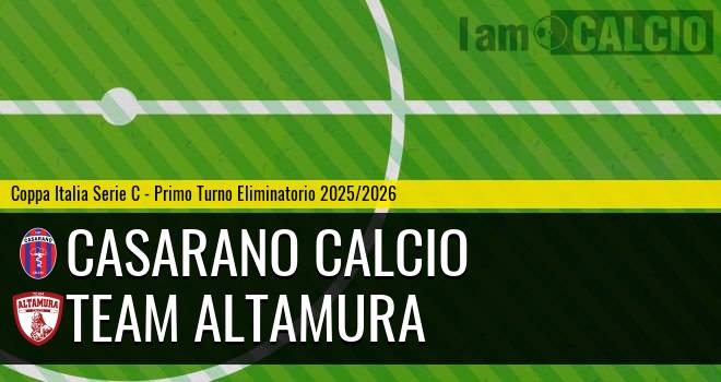 Casarano Calcio - Team Altamura