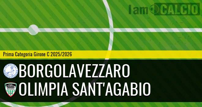 Borgolavezzaro - Olimpia Sant'Agabio