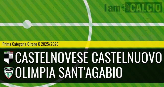 Castelnovese Castelnuovo - Olimpia Sant'Agabio