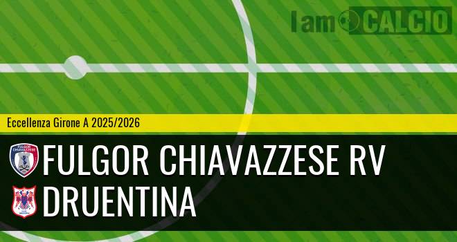 Fulgor Chiavazzese RV - Druentina