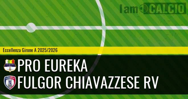 Pro Eureka - Fulgor Chiavazzese RV