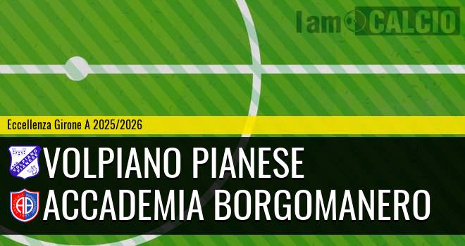 Volpiano Pianese - Accademia Borgomanero