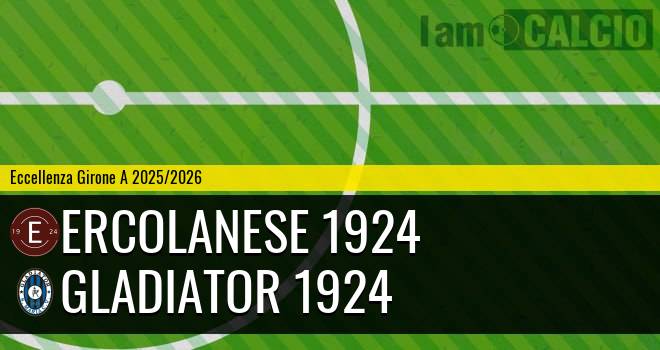 Ercolanese 1924 - Gladiator 1924
