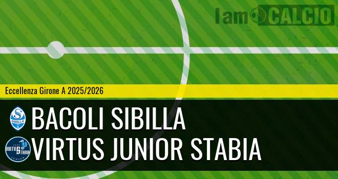 Bacoli Sibilla - Virtus Junior Stabia