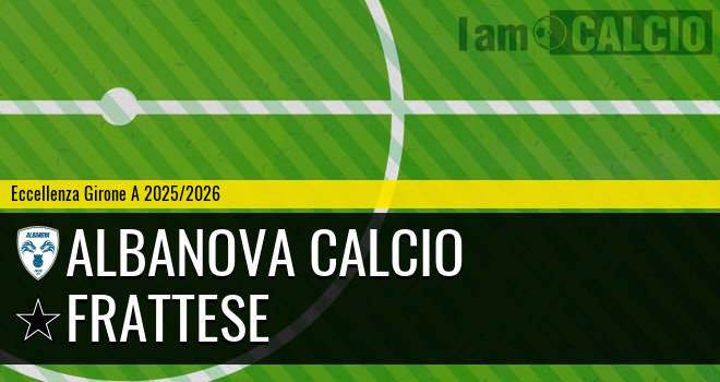 Albanova Calcio - Frattese