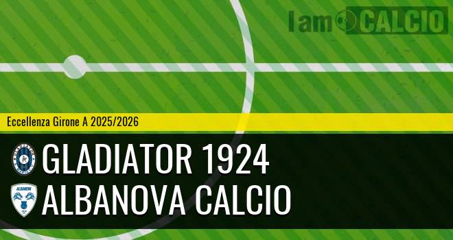Gladiator 1924 - Albanova Calcio