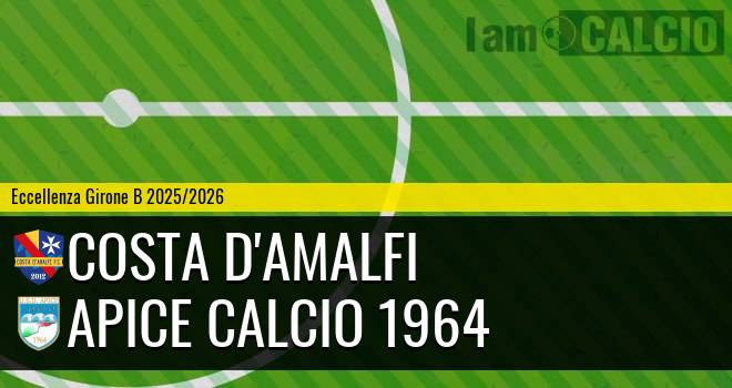 Costa D'Amalfi - Apice Calcio 1964