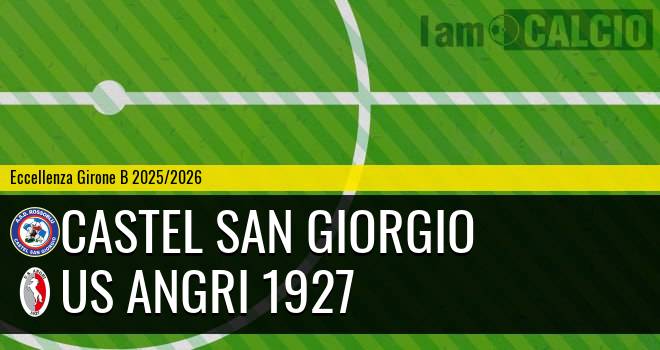 Castel San Giorgio - Us Angri 1927