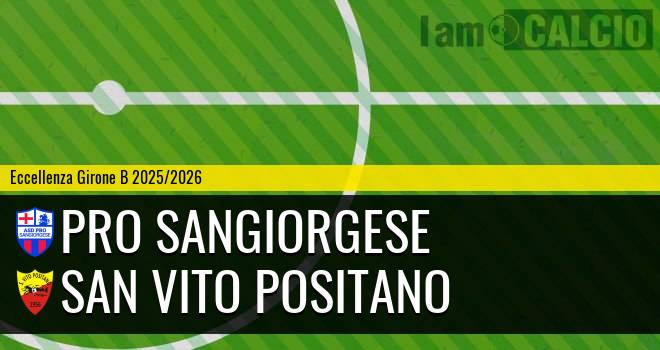 Pro Sangiorgese - San Vito Positano
