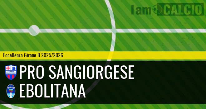 Pro Sangiorgese - Ebolitana