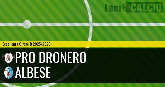 Pro Dronero - Albese