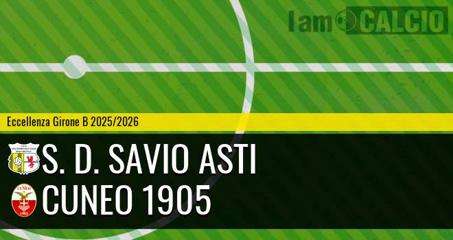 S. D. Savio Asti - Cuneo 1905