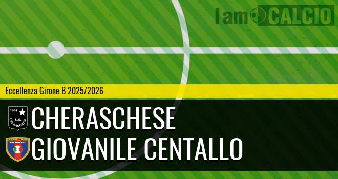 Cheraschese - Giovanile Centallo